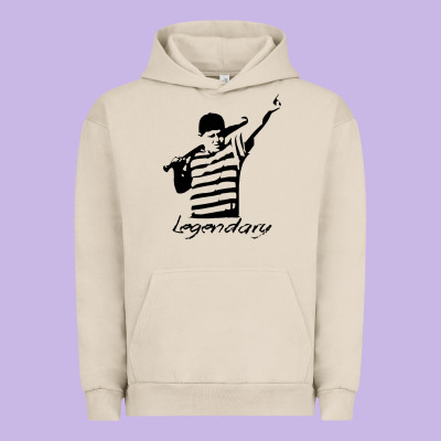 Legendary Hambino Urban Hoodie Designed By Artisfamous