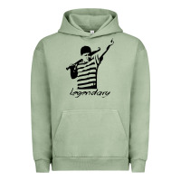Pigment Oil Green legendary hambino Urban Hoodie - artisFamous
