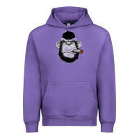 Tulip Monkey Smoking Urban Hoodie - artisFamous