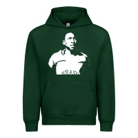 Forest Green Pele Sillhouette Urban Hoodie - artisFamous