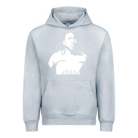 Heather Grey Pele Sillhouette Urban Hoodie - artisFamous