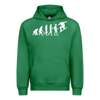Emerald Snowboarding Evolution | Snowboard Mountain Winter Urban Hoodie - artisFamous