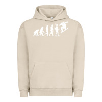 Pigment French Oak Snowboarding Evolution | Snowboard Mountain Winter Urban Hoodie - artisFamous