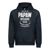 Mens They Call Me Papaw Because Partner In Crime - Dad & Grandpa Birth Urban Hoodie | Teevron