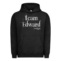 Pigment Black Team Edward Twilight Shirt, Twilight Saga Urban Hoodie - artisFamous
