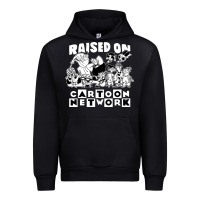 Black raised on cartoon network Urban Hoodie - artisFamous