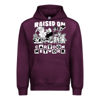Mauve Wine raised on cartoon network Urban Hoodie - artisFamous