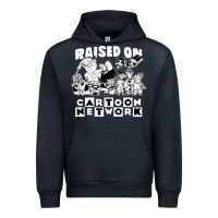 Navy raised on cartoon network Urban Hoodie - artisFamous
