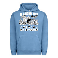 Pigment Pebble Blue raised on cartoon network Urban Hoodie - artisFamous
