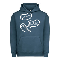 Pigment Midnight Navy beans or bust Urban Hoodie - artisFamous