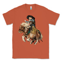 Copper Midilli little Cowboy kid rodeo Classic Tee - HowdyJamesFarm