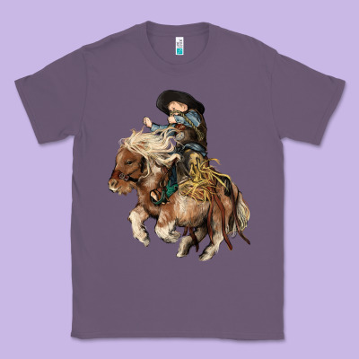 Midilli Little Cowboy Kid Rodeo Classic Tee Designed By Howdyjamesfarm