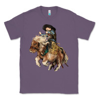 Lavender Midilli little Cowboy kid rodeo Classic Tee - HowdyJamesFarm
