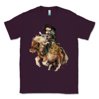 Plum Midilli little Cowboy kid rodeo Classic Tee - HowdyJamesFarm