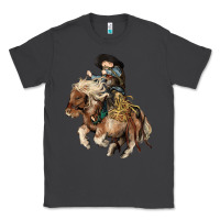 Smoke Midilli little Cowboy kid rodeo Classic Tee - HowdyJamesFarm
