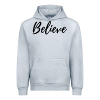 Heather Grey believe Urban Hoodie - artisFamous