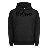 Pigment Black believe Urban Hoodie - artisFamous