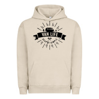 Pigment French Oak camper vintage retro Urban Hoodie - artisFamous