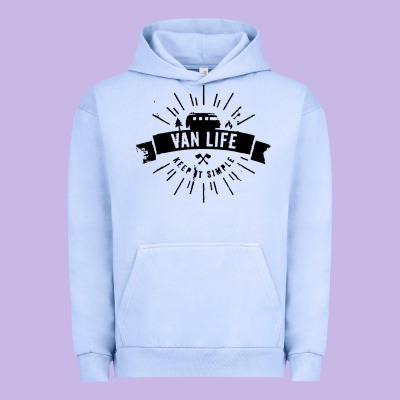 Camper Vintage Retro Urban Hoodie Designed By Artisfamous