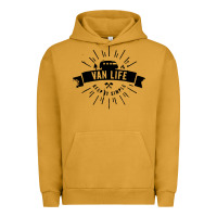 Pigment Peanut Butter camper vintage retro Urban Hoodie - artisFamous