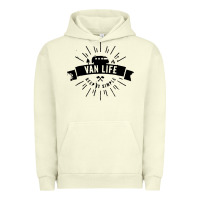 Pigment Pistachio camper vintage retro Urban Hoodie - artisFamous