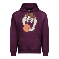 Mauve Wine manic taz Urban Hoodie - artisFamous