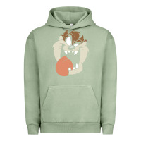 Pigment Oil Green manic taz Urban Hoodie - artisFamous