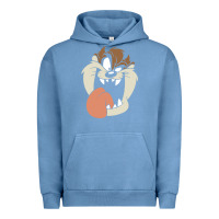 Pigment Pebble Blue manic taz Urban Hoodie - artisFamous