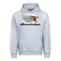 Heather Grey the screaming eagle Urban Hoodie - artisFamous