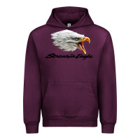 Mauve Wine the screaming eagle Urban Hoodie - artisFamous