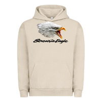 Pigment French Oak the screaming eagle Urban Hoodie - artisFamous
