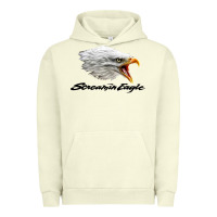 Pigment Pistachio the screaming eagle Urban Hoodie - artisFamous