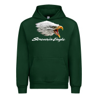 Forest Green the screaming eagle Urban Hoodie - artisFamous
