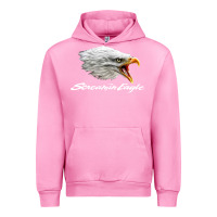 Fuchsia Pink the screaming eagle Urban Hoodie - artisFamous