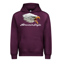 Mauve Wine the screaming eagle Urban Hoodie - artisFamous