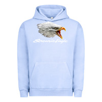 Pigment Grape Ice the screaming eagle Urban Hoodie - artisFamous