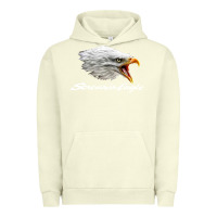 Pigment Pistachio the screaming eagle Urban Hoodie - artisFamous