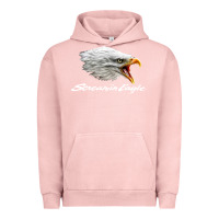 Pigment Salmon the screaming eagle Urban Hoodie - artisFamous