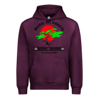 Mauve Wine MIYAGY DO KARATE Urban Hoodie - artisFamous