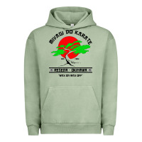 Pigment Oil Green MIYAGY DO KARATE Urban Hoodie - artisFamous