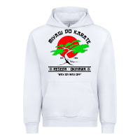 White MIYAGY DO KARATE Urban Hoodie - artisFamous