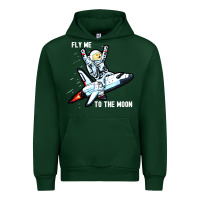 Forest Green dogecoin hodl to the moon Urban Hoodie - artisFamous