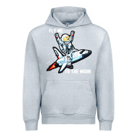 Heather Grey dogecoin hodl to the moon Urban Hoodie - artisFamous