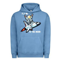 Pigment Pebble Blue dogecoin hodl to the moon Urban Hoodie - artisFamous