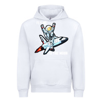 White dogecoin hodl to the moon Urban Hoodie - artisFamous