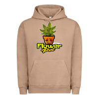 Pigment Burro flower pot funny weed Urban Hoodie - artisFamous