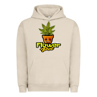 Pigment French Oak flower pot funny weed Urban Hoodie - artisFamous