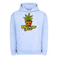 Pigment Grape Ice flower pot funny weed Urban Hoodie - artisFamous