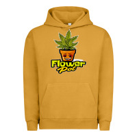 Pigment Peanut Butter flower pot funny weed Urban Hoodie - artisFamous