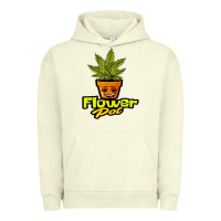 Pigment Pistachio flower pot funny weed Urban Hoodie - artisFamous